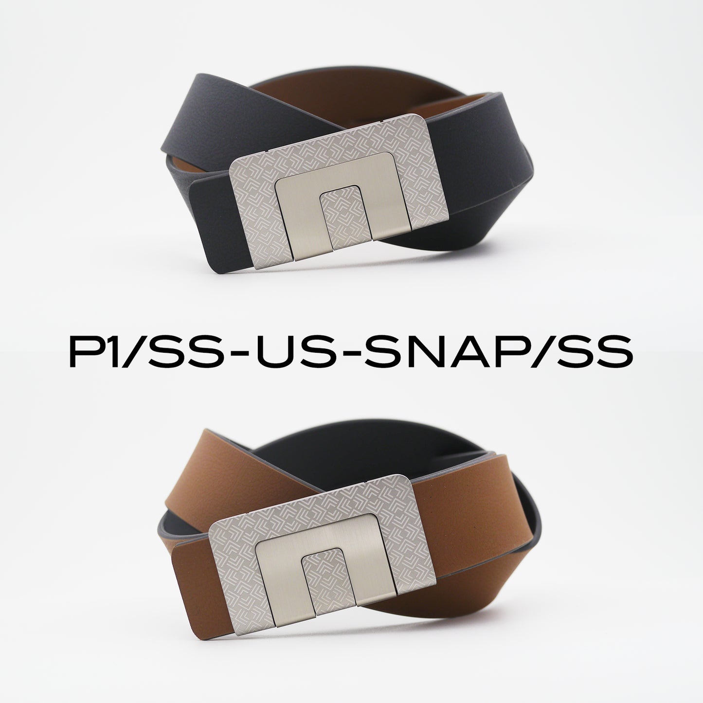 MIN BELT - SILVER BUCKLE, USUAL STRAP